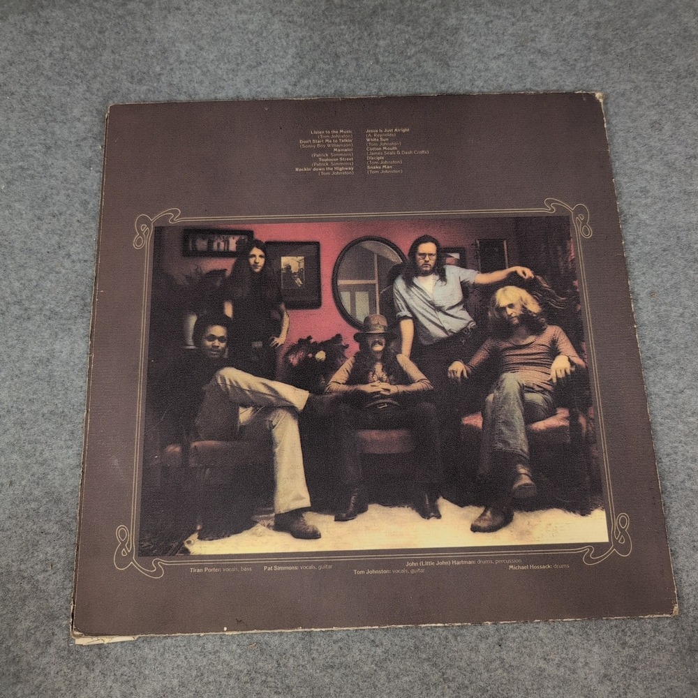 The Doobie Brothers Toulouse Street Vinyl LP 1972 Warner Bros BS 2634 Rock - Picture 2 of 4